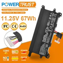 A32N1511 Laptop Battery 11.25V 6000mAh para Asus ROG G752 G752V G752L G752VL G752VT G752VM G752VY G752VS GFX72J GFX72(China)