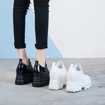 Casual Shoes Female Inside Increase Thick Bottom Women's Singles Shoes Are Versatile Small White Shoes Muffin With Lok Fu Shoe 
Casual Shoes Female Inside Increase Thick Bottom Women's Singles Shoes Are Versatile Small White Shoes Muffin With Lok Fu Shoe