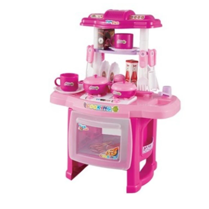 Simulation Kitchen Cooking Utensils Play House Children's Simulation Lighting Sound Kitchen Toy Set
Simulation Kitchen Cooking Utensils Play House Children's Simulation Lighting Sound Kitchen Toy Set