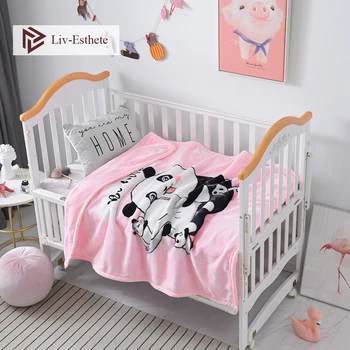Liv-Esthete Cartoon Panda Baby Blanket Pink Kids Flannel Active Printing Throw Blanket Portable Travel Cover Blanket For Mom Dad
Liv-Esthete Cartoon Panda Baby Blanket Pink Kids Flannel Active Printing Throw Blanket Portable Travel Cover Blanket For Mom Dad