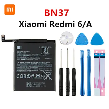 Xiao mi 100% Orginal BN37 3000mAh Battery For Xiaomi Hongmi Redmi 6 Redmi6 Redmi 6A BN37 Phone Replacement Batteries +Tools 
Xiao mi 100% Orginal BN37 3000mAh Battery For Xiaomi Hongmi Redmi 6 Redmi6 Redmi 6A BN37 Phone Replacement Batteries +Tools