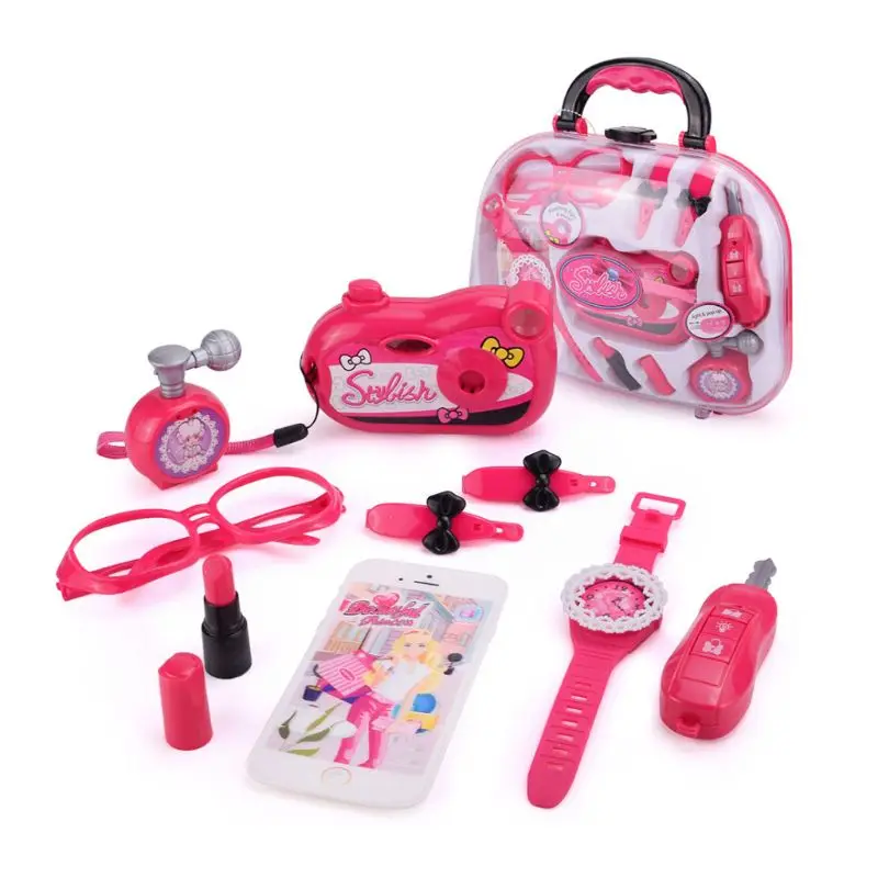 Kids Make Up Kit Toys Girl Pretend Play Dress Up Cosmetic Set for Children
Kids Make Up Kit Toys Girl Pretend Play Dress Up Cosmetic Set for Children