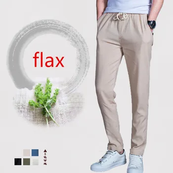 2019 Spring and Summer Cotton and Linen Casual Flax Pants Men's Hemp Loose Feet Pants Solid Color Large Size Trousers
2019 Spring and Summer Cotton and Linen Casual Flax Pants Men's Hemp Loose Feet Pants Solid Color Large Size Trousers