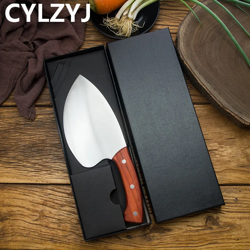 

Fish Boning Knife Professional Tool Cooking Kitchen Knife Seafood Market Aquatic Slaughter Fishing Butcher Knife Meat Cleaver