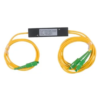 10pcs 1310/1550nm Dual Window 50/50 Ratio SC/APC ABS Box Type 1x2 FBT Coupler Fiber Optic Splitter
10pcs 1310/1550nm Dual Window 50/50 Ratio SC/APC ABS Box Type 1x2 FBT Coupler Fiber Optic Splitter