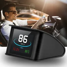 

OBD2 Smart Digital Meter HUD P10 Head Up Display For Car Speedometer Temperature RPM Mileage Guage Hud OBDII Car Diagnostic Tool