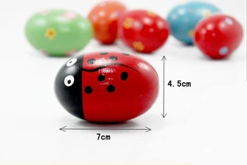 6pcs Wooden Percussion Musical Eggs Maracas Egg Shakers Baby Toy Noise Maker 
6pcs Wooden Percussion Musical Eggs Maracas Egg Shakers Baby Toy Noise Maker