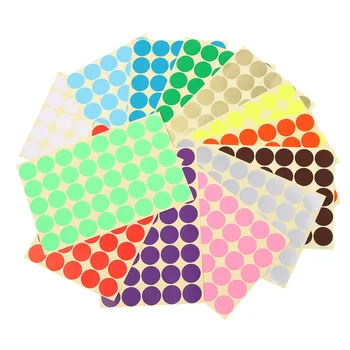 5 Sheets 16mm Coloured Dot Stickers Package Label Stationery Sticker Adhesive DIY Crafts Party Decoration Office School Supplies
5 Sheets 16mm Coloured Dot Stickers Package Label Stationery Sticker Adhesive DIY Crafts Party Decoration Office School Supplies