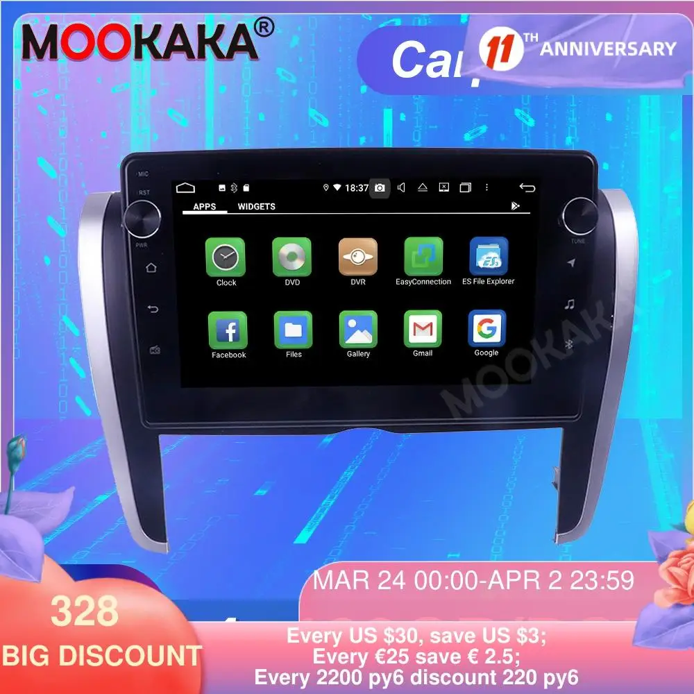 FOR Toyota Allion 2007-2015 Android10.0 4GB+128GB ROM Tesla Screen Car Multimedia Player GPS Navigation Auto Stereo Head unit
FOR Toyota Allion 2007-2015 Android10.0 4GB+128GB ROM Tesla Screen Car Multimedia Player GPS Navigation Auto Stereo Head unit