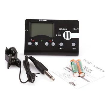 3 In 1 Professional Electronic Metronome Stringed Instruments Multifunction Guzheng Tuner Tone Generator LCD Folding Bracket
3 In 1 Professional Electronic Metronome Stringed Instruments Multifunction Guzheng Tuner Tone Generator LCD Folding Bracket