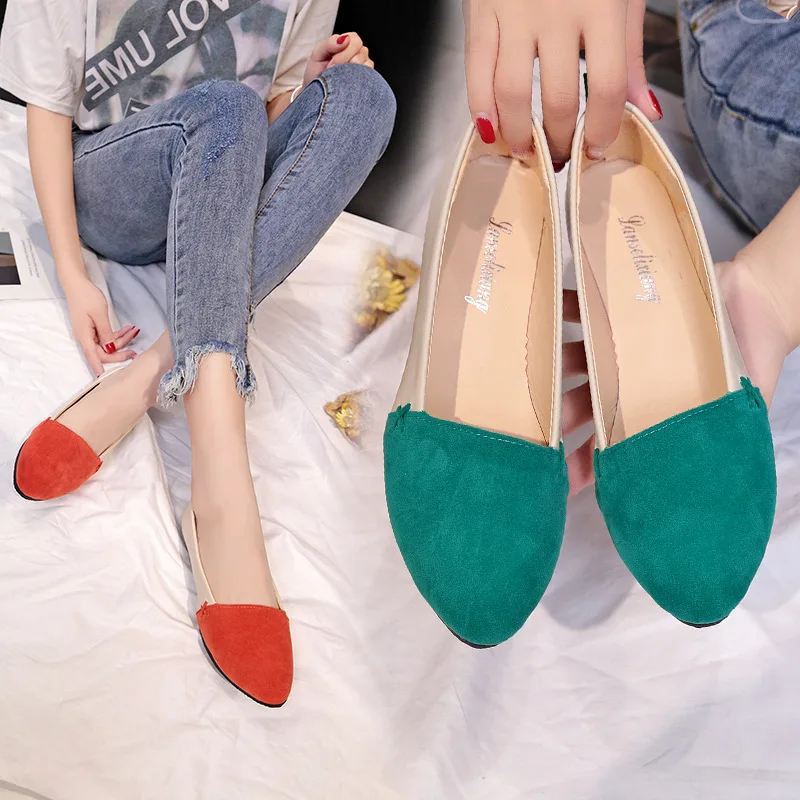 Small Shoes Women Flat 2018 New Style Spring And Summer Autumn Korean-style Soft Leather Half Casual Summer Thin Double Color Si
Small Shoes Women Flat 2018 New Style Spring And Summer Autumn Korean-style Soft Leather Half Casual Summer Thin Double Color Si