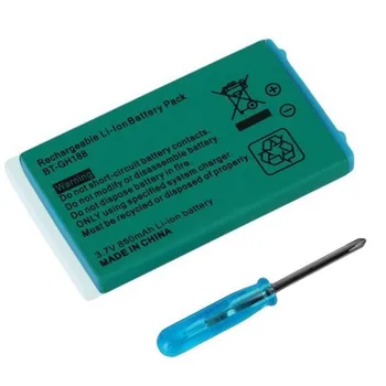 Rechargeable High quality 850mAh Lithium-ion Battery + Tool Pack Kit for Nintendo GBA SP New
Rechargeable High quality 850mAh Lithium-ion Battery + Tool Pack Kit for Nintendo GBA SP New