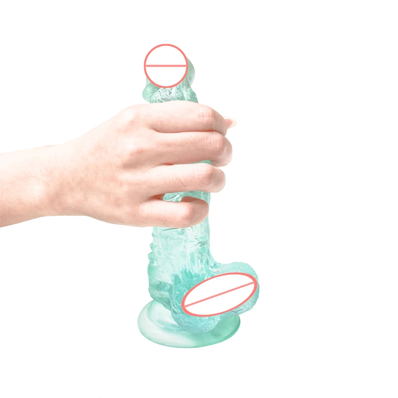 Силиконовый Фаллоимитатор На Присоске