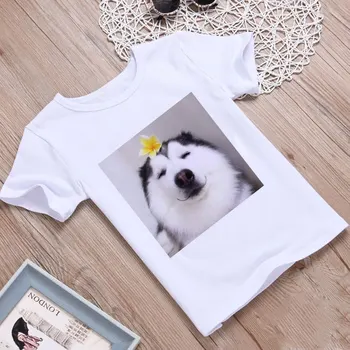 Siberian Husky Dog Painted Neutral Boy T Shirts For Children Kawaii Little Paw Girls T Shirt Than Heart Super Cute Kids T Shirt
Siberian Husky Dog Painted Neutral Boy T Shirts For Children Kawaii Little Paw Girls T Shirt Than Heart Super Cute Kids T Shirt