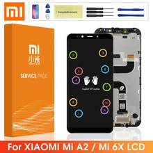 Original Screen For Xiaomi Mi A2 MiA2 LCD Display Touch Screen Digiziter Assembly With Frame For Xiaomi 6X Mi6X LCD Screen
Original Screen For Xiaomi Mi A2 MiA2 LCD Display Touch Screen Digiziter Assembly With Frame For Xiaomi 6X Mi6X LCD Screen