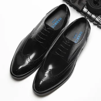 Men's casual single top layer leather men's shoes business block British leather shoes large quick sale one piece
Men's casual single top layer leather men's shoes business block British leather shoes large quick sale one piece