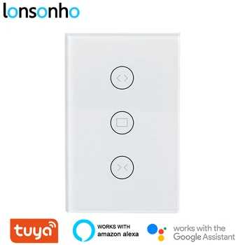 Lonsonho EU US Tuya WiFi Smart Curtain Switch for Electric Motorized Blind Roller Works with Alexa Google Home Smartlife
Lonsonho EU US Tuya WiFi Smart Curtain Switch for Electric Motorized Blind Roller Works with Alexa Google Home Smartlife