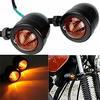 2x New Long Lasting Universal Bullet Blinker Metal Turn Signal Light Indicator Lamp Bulb 12V Red/Amber
2x New Long Lasting Universal Bullet Blinker Metal Turn Signal Light Indicator Lamp Bulb 12V Red/Amber
