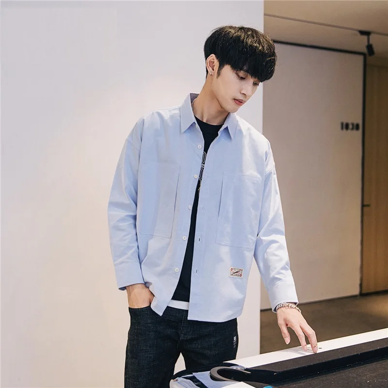 Men's Pure Cotton Japan Fashion Slim Fit Long Sleeve Casual Business Dress Men Oxford Shirts Male Camisas TS-434
Men's Pure Cotton Japan Fashion Slim Fit Long Sleeve Casual Business Dress Men Oxford Shirts Male Camisas TS-434