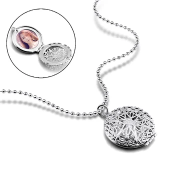 Fashion Retro Women models 925 sterling silver Pendant pattern design Chain photo Necklace Creative Necklaces Jewelry
Fashion Retro Women models 925 sterling silver Pendant pattern design Chain photo Necklace Creative Necklaces Jewelry
