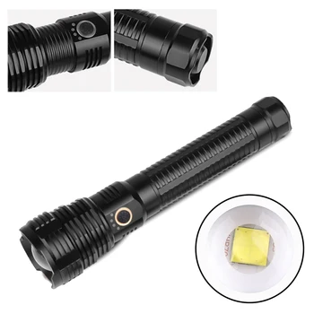 LED Flashlight 18650 Zoomable Outdoor Light Camping Hinking Waterproof Flashlight Zoomable Flashlight Rechargeable
LED Flashlight 18650 Zoomable Outdoor Light Camping Hinking Waterproof Flashlight Zoomable Flashlight Rechargeable
