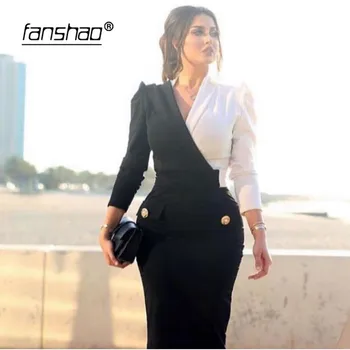 Muslim Evening Dresses V-Neck Lapel Collar vestidos de festa Dubai Saudi Arabic Evening Gown Prom Dress
Muslim Evening Dresses V-Neck Lapel Collar vestidos de festa Dubai Saudi Arabic Evening Gown Prom Dress