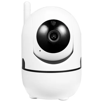 

Black White Smart Home Security Surveillance 720P Cloud IP Camera Auto Tracking Network WiFi Camera Wireless CCTV YCC365 PLUS