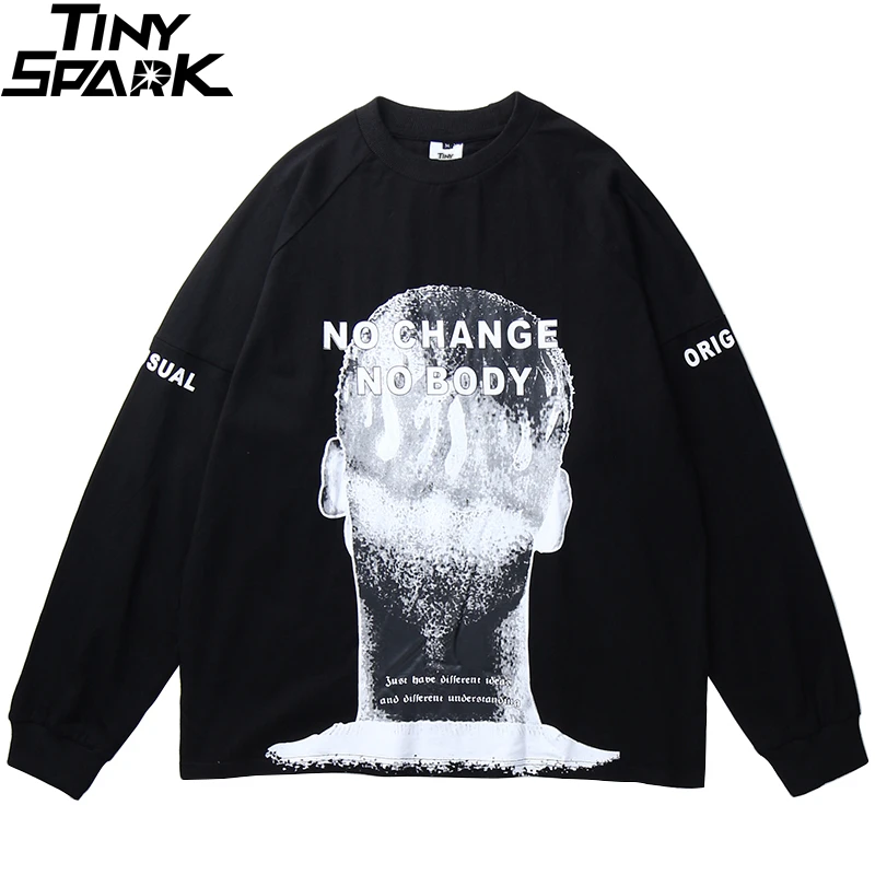 2020 Streetwear Men T Shirt Hip Hop Oversize Head Print Tee Shirts Long Sleeve Cotton Casual Black T-Shirt Fashion Loose HipHop
2020 Streetwear Men T Shirt Hip Hop Oversize Head Print Tee Shirts Long Sleeve Cotton Casual Black T-Shirt Fashion Loose HipHop