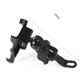 Mobile Phone Holder Handlebar Waterproof Fast Charger Bracket DC12-24V 360° Rotation Three USB Output Types 2. Fast Charging
Mobile Phone Holder Handlebar Waterproof Fast Charger Bracket DC12-24V 360° Rotation Three USB Output Types 2. Fast Charging