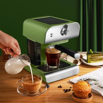 20bar Expresso Coffee Maker Espresso Machine Semi Automatic with Steam Milk Frother Pump Pressure Cappuccino Expresso Maker
20bar Expresso Coffee Maker Espresso Machine Semi Automatic with Steam Milk Frother Pump Pressure Cappuccino Expresso Maker