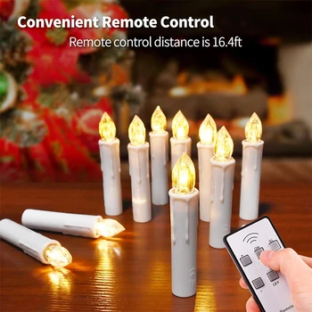 New Years LED Candles Flameless Remote Taper Candles Led Tea Light for Home Dinner Party Christmas Tree Decoration Lamp 
New Years LED Candles Flameless Remote Taper Candles Led Tea Light for Home Dinner Party Christmas Tree Decoration Lamp