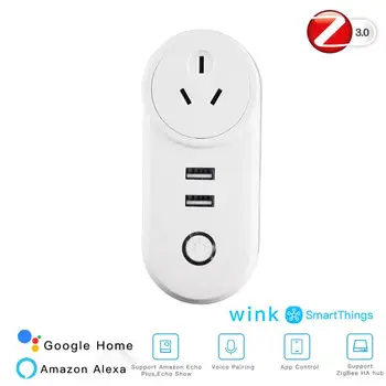Wifi Smart Socket 2 USB Ports AC100V〜240V 10A Remote Control Smart Timing Switch Work With Amazon Echo Plus Hue Bridge
Wifi Smart Socket 2 USB Ports AC100V〜240V 10A Remote Control Smart Timing Switch Work With Amazon Echo Plus Hue Bridge