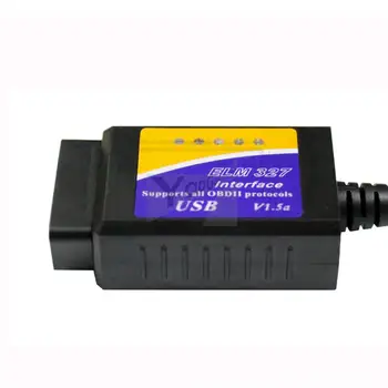USB OBD2 Car Diagnostic Tool For Windows XP, Windows 7/8 OBDII Protocol Mini ELM327 V1.5(25k80)
USB OBD2 Car Diagnostic Tool For Windows XP, Windows 7/8 OBDII Protocol Mini ELM327 V1.5(25k80)