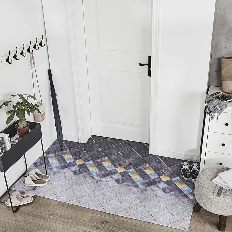 Custom Freely Cut Door Mat Carpet Multicolor Geometric Household Floor Door Mats Living Room Bathroom Balcony Outdoor Mat Carpet
Custom Freely Cut Door Mat Carpet Multicolor Geometric Household Floor Door Mats Living Room Bathroom Balcony Outdoor Mat Carpet
