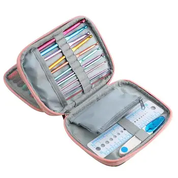 1 Set Hand Knitting Tools Kit With Storage Bag Useful Crochet Hooks Knitting Kit Hand Made DIY Alumina Crochet Set
1 Set Hand Knitting Tools Kit With Storage Bag Useful Crochet Hooks Knitting Kit Hand Made DIY Alumina Crochet Set