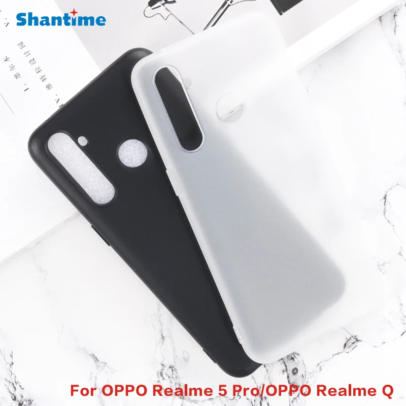 Для OPPO Realme 5 Pro гелевый пудинг силиконовый защитный чехол для телефона Q Мягкий ТПУ