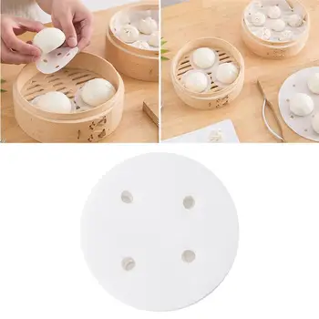 500pcs Round Small Steamer Papers Disposable Silicone Paper Oil Absorption Steamer Liners for Steamed Buns Dumplings (7.5cm) 
500pcs Round Small Steamer Papers Disposable Silicone Paper Oil Absorption Steamer Liners for Steamed Buns Dumplings (7.5cm)