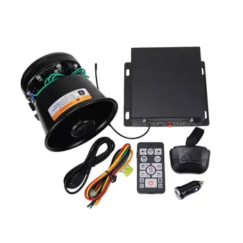 YHAAVALE 9200D Amplifier Police Siren & Black Round Bell Cone Speaker,DC12V,200W,Wireless Double Remote Control,Hands-Free,Multi
YHAAVALE 9200D Amplifier Police Siren & Black Round Bell Cone Speaker,DC12V,200W,Wireless Double Remote Control,Hands-Free,Multi