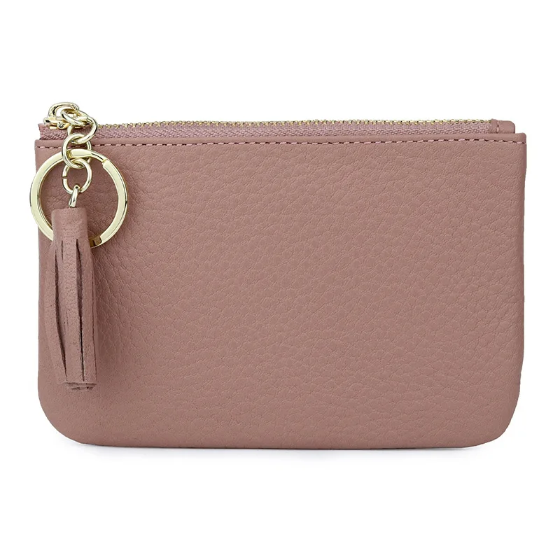 Mini WOMEN'S Purse Coin Bag Leather Wallet Full-grain Leather Zip Carrying Simple Key Purse
Mini WOMEN'S Purse Coin Bag Leather Wallet Full-grain Leather Zip Carrying Simple Key Purse