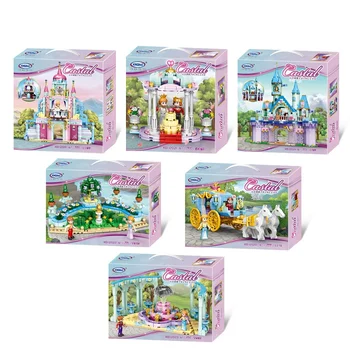 500+ pcs/set Princess Magic Castle Building Blocks Brick Cartoon Action Figure Toys Brain Game Model Anime Gift for Children
500+ pcs/set Princess Magic Castle Building Blocks Brick Cartoon Action Figure Toys Brain Game Model Anime Gift for Children