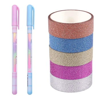 New Fashion 5x Washi Sticky Paper Masking Adhesive Decorative Tape Gift & Small Fresh Candy Color 6 Color 1 Set Neutral Pastel P
New Fashion 5x Washi Sticky Paper Masking Adhesive Decorative Tape Gift & Small Fresh Candy Color 6 Color 1 Set Neutral Pastel P