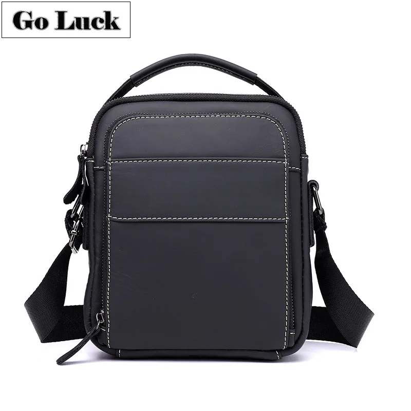 GO-LUCK Brand Genuine Leather Casual Men's Crossbody Shoulder Bag Men Cowhide Messenger Bags Male Top-Handle Handbag Tote Pack
GO-LUCK Brand Genuine Leather Casual Men's Crossbody Shoulder Bag Men Cowhide Messenger Bags Male Top-Handle Handbag Tote Pack