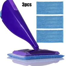 3* Microfiber Cloth 11.9*6in Mop Pads For Swiffer Wet&Dry Mop Starter Vacuum Cleaner Parts Washable And Reusable
3* Microfiber Cloth 11.9*6in Mop Pads For Swiffer Wet&Dry Mop Starter Vacuum Cleaner Parts Washable And Reusable