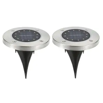 12 LEDs Ground Light Solar Powered Garden Landscape Lawn Lamp Buried Light Outdoor Road Stairs Decking light Garden Supplies
12 LEDs Ground Light Solar Powered Garden Landscape Lawn Lamp Buried Light Outdoor Road Stairs Decking light Garden Supplies