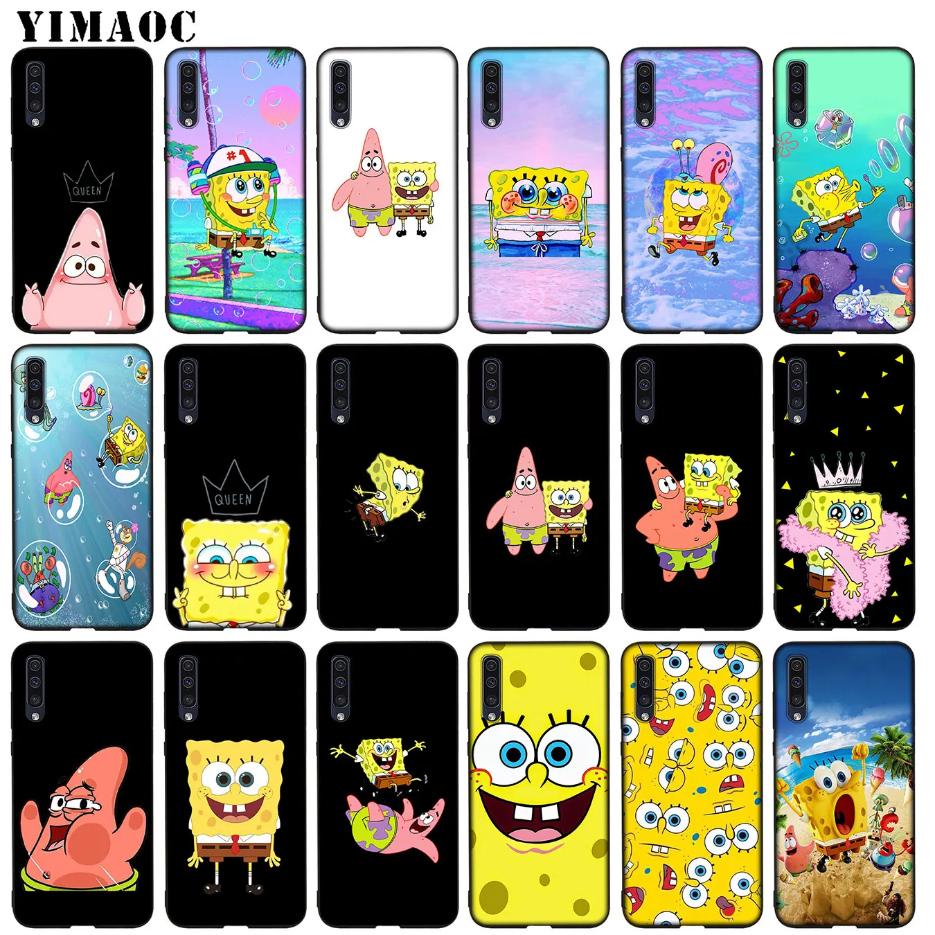 YIMAOC Spongebob Soft TPU Silicone Case for Samsung Galaxy Note 8 9 10 Plus 10+ M40 M30 M20 M10 Black Cover
YIMAOC Spongebob Soft TPU Silicone Case for Samsung Galaxy Note 8 9 10 Plus 10+ M40 M30 M20 M10 Black Cover