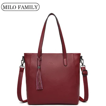 Fashion Tassel Women Handbag New Elegant Shoulder Bag Women Quality Leather Crossbody Bags For Women Big Handbag With Zipper Sac
Fashion Tassel Women Handbag New Elegant Shoulder Bag Women Quality Leather Crossbody Bags For Women Big Handbag With Zipper Sac