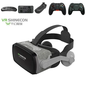 2019 Latest Virtual Reality Glasses 3D VR Goggles Shinecon VR Headset Helmet For Smartphone Smart Phone Cardboard Google(4-6.3)
2019 Latest Virtual Reality Glasses 3D VR Goggles Shinecon VR Headset Helmet For Smartphone Smart Phone Cardboard Google(4-6.3)
