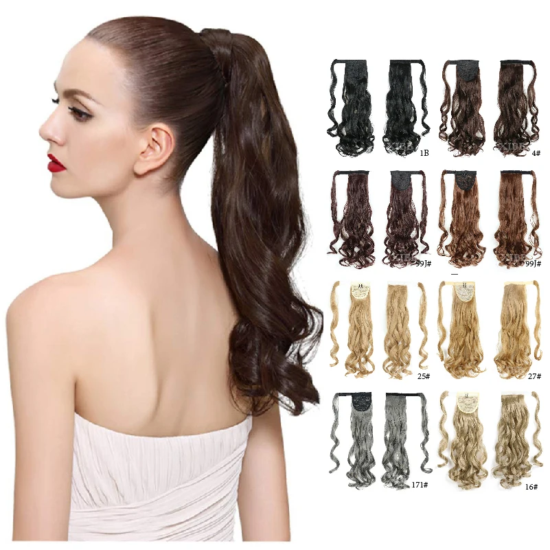 XJBB Seamless Wrap Around Synthetic Ponytail Extension for Women Long Ponytail Synthetic Hairpiece Wrap on Clip Hair Extensions
XJBB Seamless Wrap Around Synthetic Ponytail Extension for Women Long Ponytail Synthetic Hairpiece Wrap on Clip Hair Extensions