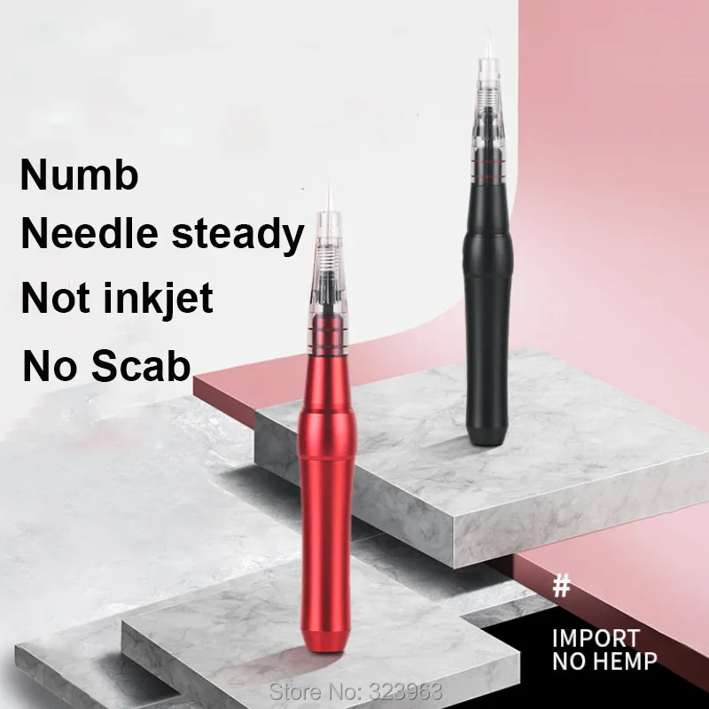 Linen-free Tattoo Machine for Eyebrow Lips Semi-permanent Pen Machine for Microblading Cartridge Needles 1RL 3RL 5RL 7RL 5F 7F
Linen-free Tattoo Machine for Eyebrow Lips Semi-permanent Pen Machine for Microblading Cartridge Needles 1RL 3RL 5RL 7RL 5F 7F