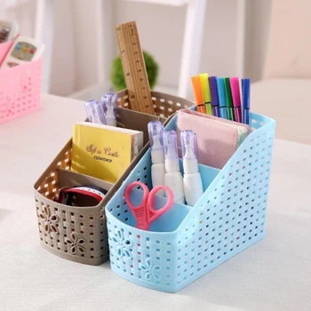 Mini 4 Grids Desk Storage Box Office Organizer Case Cosmetic Organizer Holder Multi-function Case Pen Pencil Make Up Holder 
Mini 4 Grids Desk Storage Box Office Organizer Case Cosmetic Organizer Holder Multi-function Case Pen Pencil Make Up Holder